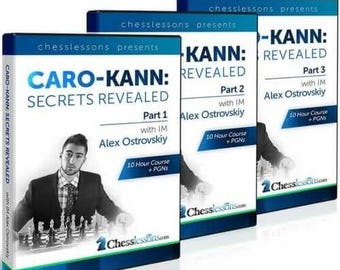 I segreti di Caro Kann svelati (PGN + videocorso) | Repertorio completo di aperture scacchistiche per il Nero contro 1.e4 | Difesa e contrattacco solidi