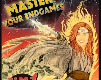 Bemästra dina slutspel Judit Polgar Del 1 PGN & Videokurs | Grundläggande slutspelsstrategi + vinnande tekniker (Ingen MoveTrainer)