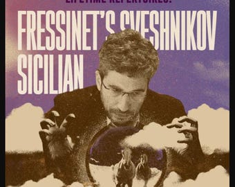 Fressinet Sveshnikov Sizilianisch PGN + Videokurs | Schacheröffnungsrepertoire für Schwarz gegen 1.e4 | Aggressive dynamische Strategie (ohne MoveTrainer)