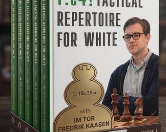 1.e4 Taktisches Repertoire für Weiß | Schacheröffnung (PGN + Videokurs) | Aggressive Schachstrategie & Angriffssystem | Komplettes Repertoire