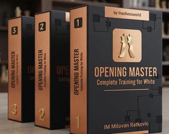 Komplettes Eröffnungsrepertoire für Weiß (PGN + Videokurs) | Schachsystem 1.d4 & 1.c4 | 11-wöchiges Eröffnungsprogramm für Weiß