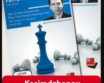 Kasimdzhanov Französische Verteidigung (PGN + Videokurs) | Komplettes Eröffnungsrepertoire für Schwarz gegen 1.e4 | Solide Gegenangriffsstrategie