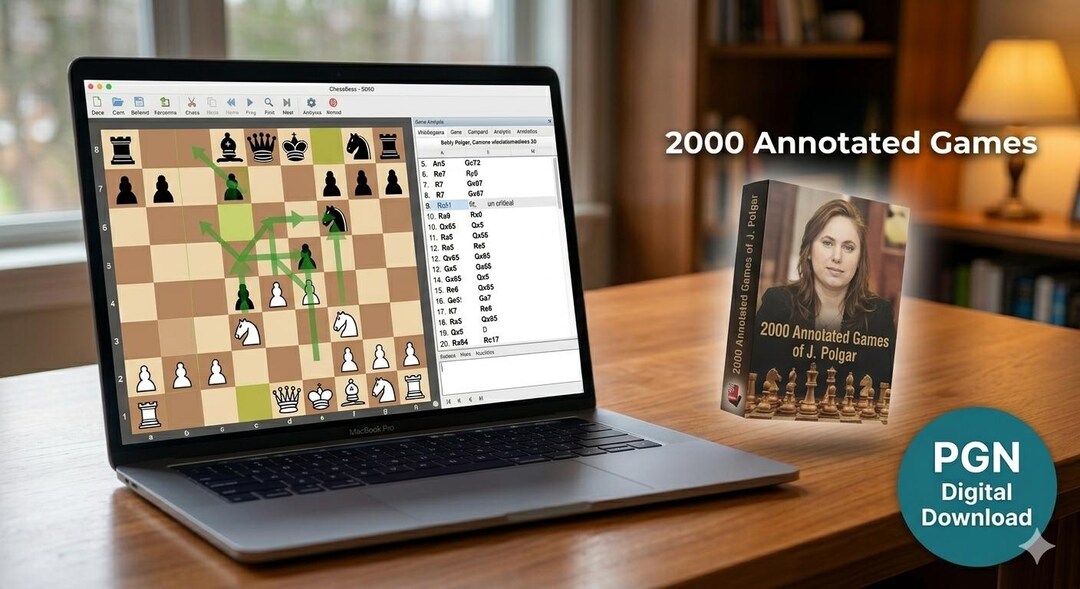 2000 Annotated Judit Polgar Chess Games PGN | Digital Chess Database ...