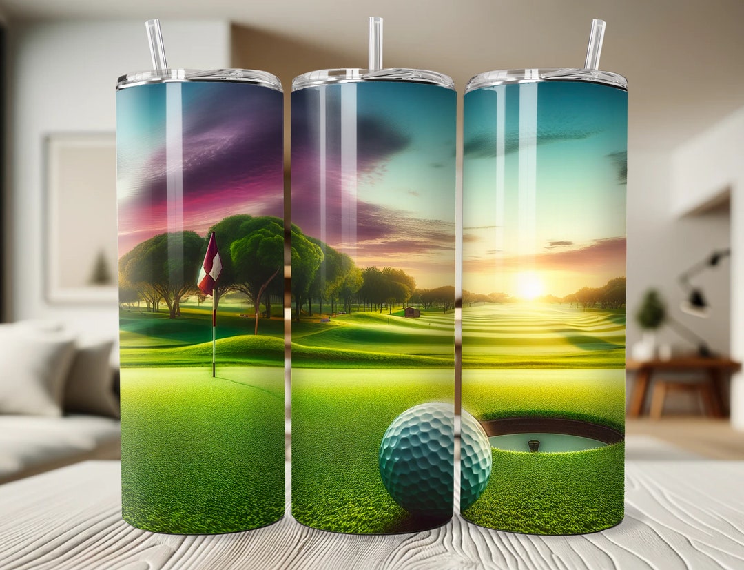 Golf Tumbler Wrap Golf Lover Tumbler Sublimation Tumbler Design Download Skinny 20oz Tumbler