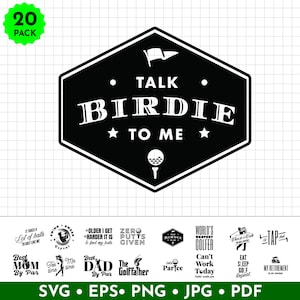 面白い引用 20 ゴルフ SVG png バンドル ゴルフ SVG バンドル ゴルファー SVG ゴルフボール SVG、ゴルフ Cricut SVG、ゴルフカート SVG 即時ダウンロード ママ パパ ギフト