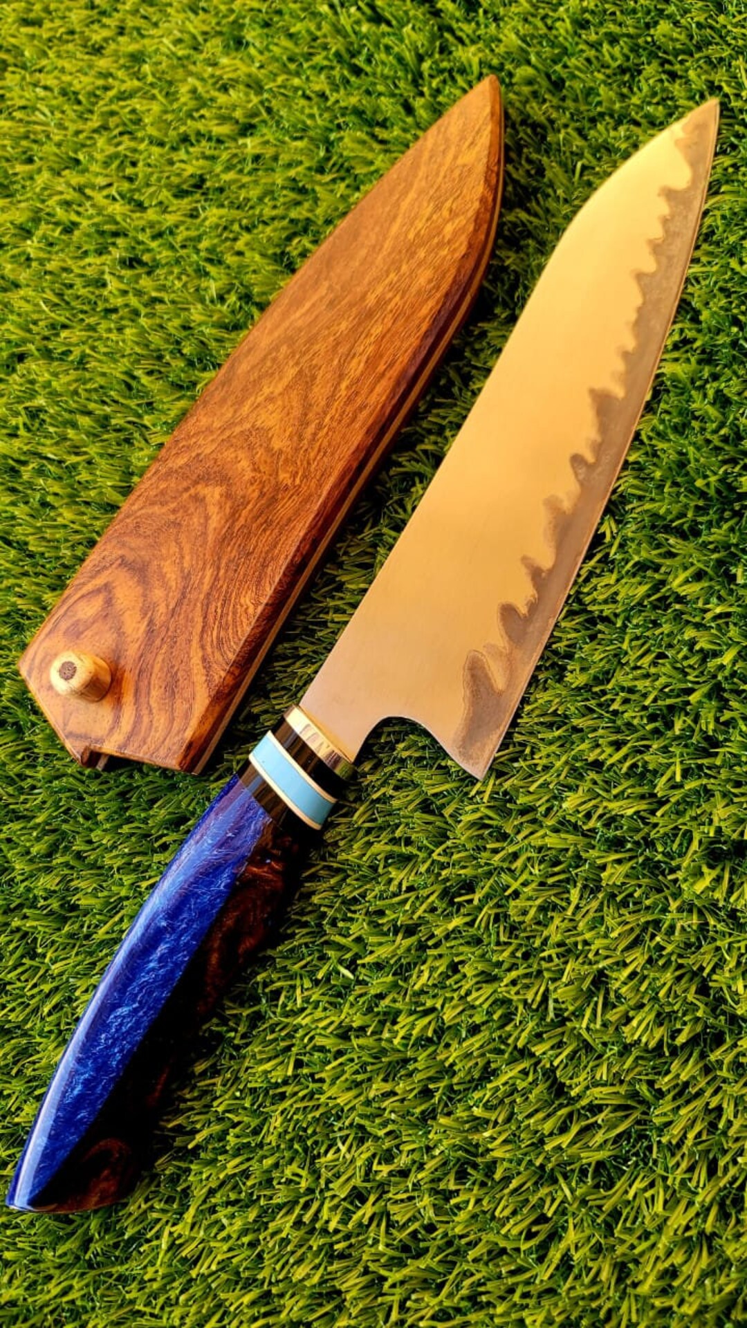 Kitchen Chef Knife Etsy