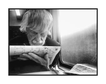The man who knew too much. (XL-Ilford print)