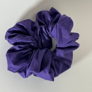 OVERSIZED Fluffy Scrunchie Set | Mix & Match Big Giant Scrunchies | Jumbo Rayon Warm Scrunchies | Large Satin Sunset Scrunchies
