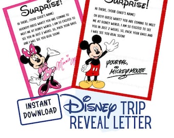 Magical Vacation Surprise Letter