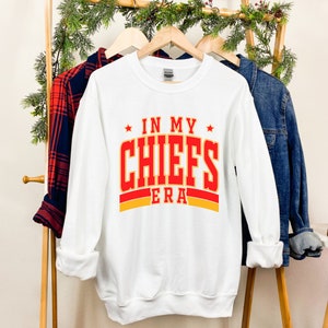 Kansas Swiftie Chiefs Crewneck | In My Chiefs Era | In My Chiefs Era Crewneck | In My Chiefs Era Sweatshirt