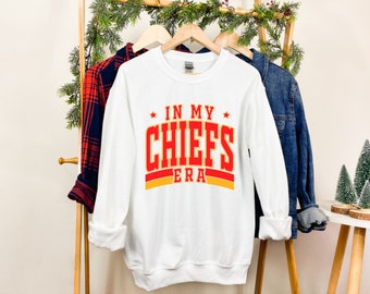 Kansas Swiftie Chiefs Crewneck | In My Chiefs Era | In My Chiefs Era Crewneck | In My Chiefs Era Sweatshirt