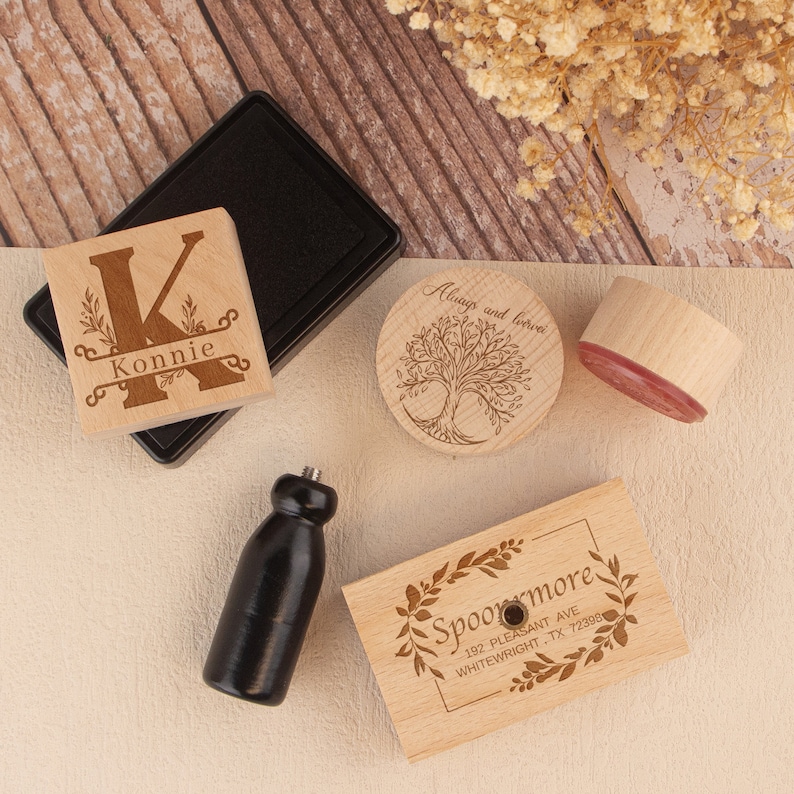 Custom logo stamp, Custom stamp design, Rubber stamps, Custom any logo, Personalized business packaging stamps image 3