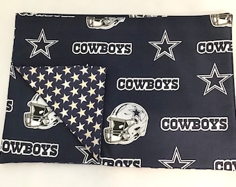 Dallas Cowboys Reversible Placemats, Dallas Cowboys Decor, Dallas Cowboys Gifts, Dallas Cowboys Accessories, Cowboys Fan, Dallas TX