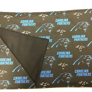 Manteles individuales de Carolina Panthers, decoración de Carolina Panthers, regalos de Carolina Panthers, accesorios de Carolina Panthers, fanático de Panthers, Carolina del Norte