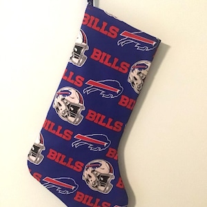 Buffalo Bills Christmas Stocking, Buffalo Bills Decor, Bills Mafia Gifts, NFL Gifts, Buffalo Bills Gifts, Buffalo Bills Fan, Bills Mafia