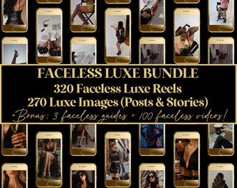Faceless Luxe Reels Bundle: Vacation Videos & Stock Photos (MRR)