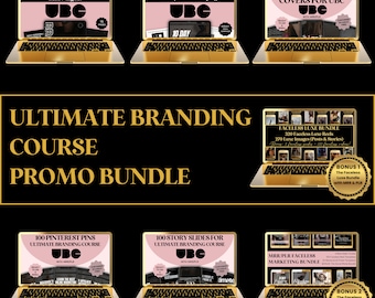 UBC Promo Bundle: Canva Templates, Reels, Pins (Digital Product)