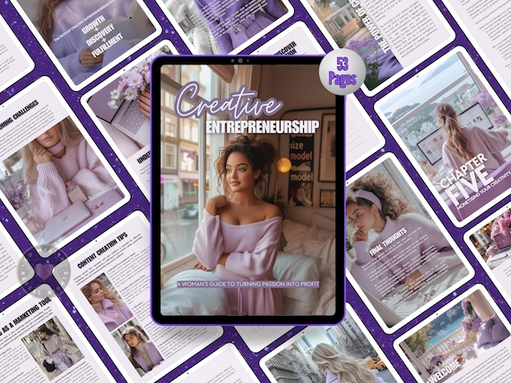 MRR Ebook Creative Entrepreneurship: Women's Business Guide Entrepreneur E-book PLR Master Resell Rights, Private Label Rights Resell