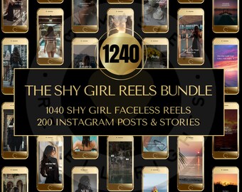 Faceless Reels Bundle: Motivational Instagram & TikTok (MRR)
