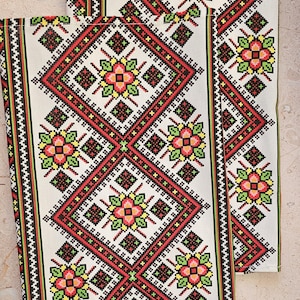2 pcs Ukrainian towel,Linen kitchen towel,Ukrainian Rushnyk,Ukrainian Gift,Ukrainian sellers,Stay with Ukraine,Pray of Ukraine, Save Ukraine