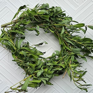 Willow Wreaths, Organic Dried Willow,Dried Wreaths Willow for Rabbits, Rabbit Treats