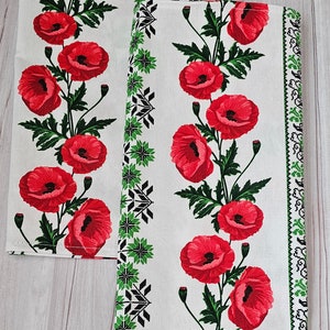 2 pcs Ukrainian towel,Linen kitchen towel,Ukrainian Rushnyk,Ukrainian Gift,Ukrainian sellers,Stay with Ukraine,Pray of Ukraine, Save Ukraine