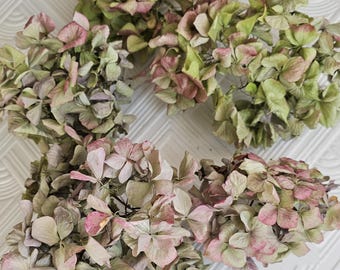 Preserved Dried Hydrangea Flowers, Real Flower Arrangement