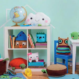 Patrones de crochet para amigurumi en casa, decoración de habitaciones infantiles, regalos hechos a mano, juguetes bonitos, juguetes de crochet, decoración del hogar a crochet, libro electrónico de crochet en inglés, pdf