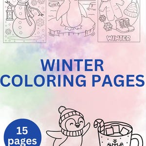 Winter Coloring Pages