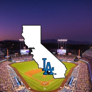 Cali LA Dodgers pin