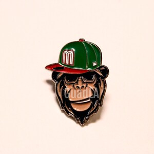 Mexico baseball hat Pin