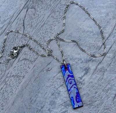 voopoo drag necklace Black Timascus Bar Pendant | Customizable Zircuti Strain:Cherry Cheesecake (Indica) Buy Authentic Voopoo Drag Best disposable vape Comfort fit