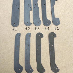 1-Piece Liner Custom for SAK 91mm made of titanium