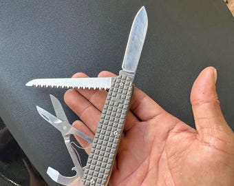 Victorinox 93mm Compact X Custom Titanium Scales