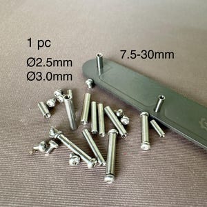 Victorinox Pivot Pin – Hardened Stainless Steel (1 pc, 7.5–15mm)