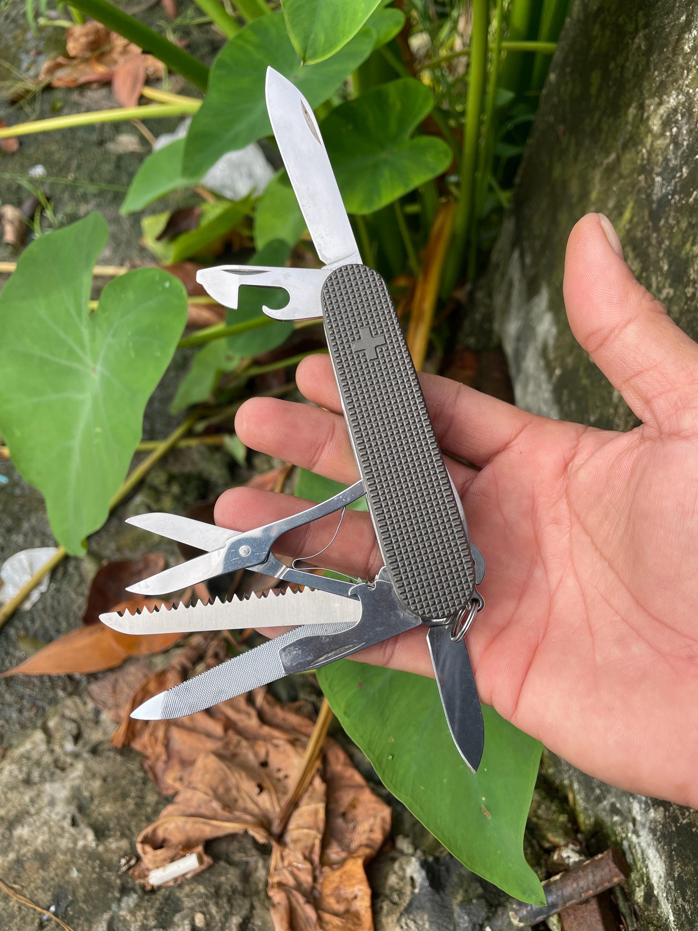 Victorinox Ranger 91mm - Custom Scales Titanium Logo Swiss - Etsy