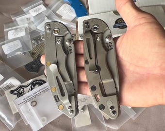 Hinderer XM-18 3.5" Slicer & Fatty Spanto Knives – S45VN, Extra Scales, Hardware