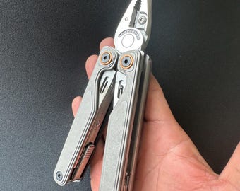 Titanium Scales for Leatherman Wave Alpha, Set 2 Pairs