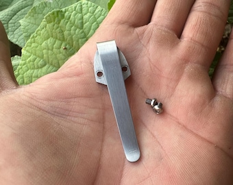 Titanium Pocket Clip Custom
