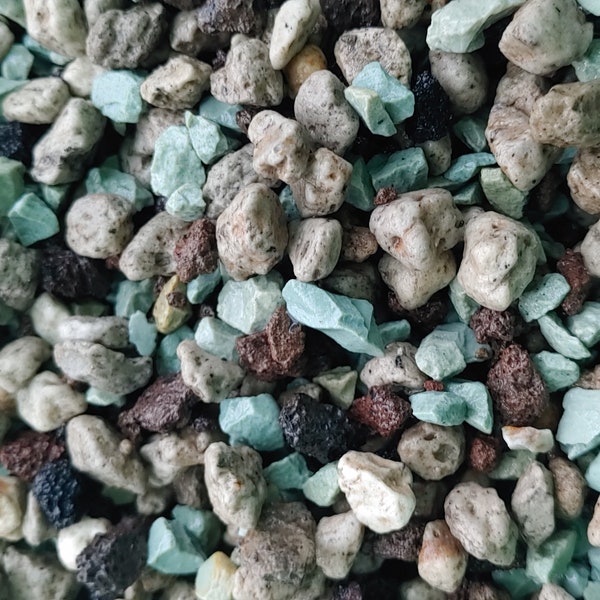Mineralisches Substrat 5-8 mm (Zeolith, Lava, Bims) - ungespült / gespült