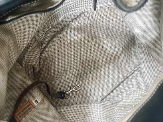 Dooney & Bourke Monogram Drawstring Bucket Tote B… - image 8