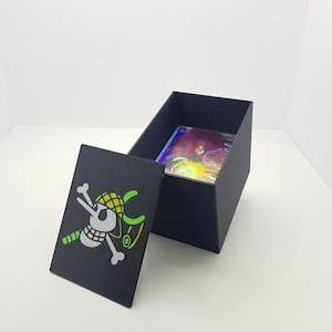 Usopp Deck Box for One Piece TCG – Anime Card Storage Case, Trading Card Holder