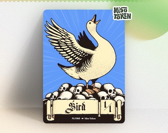 1/1 Bird Token for MTG Magic