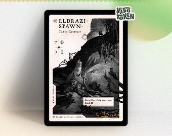 Eldrazi Spawn Token for MTG Magic