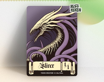 Sliver Token for MTG Magic