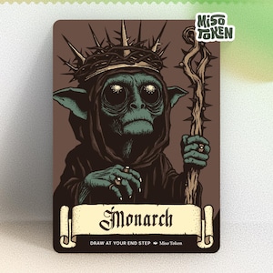Monarch Token for MTG Magic
