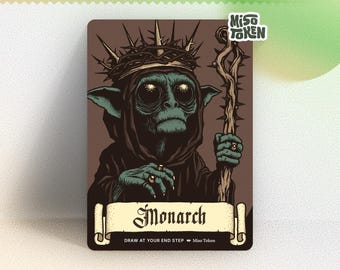Monarch Token for MTG Magic
