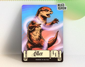 MTG ベストイアリ: UR カワウソ トークン - Etsy 日本
