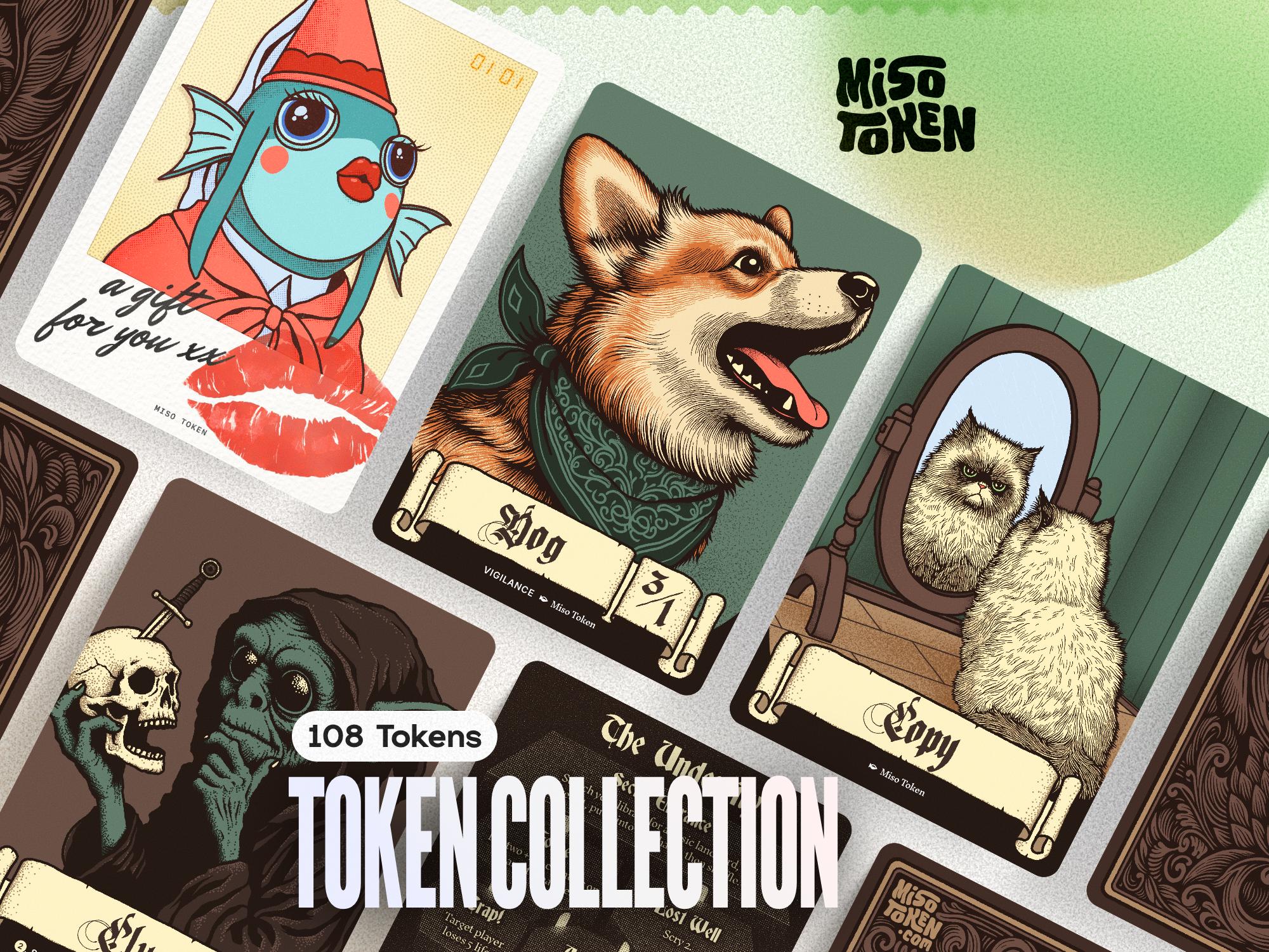 108 Token Collection  Custom Tokens for MTG Magic EDH Commander - Etsy