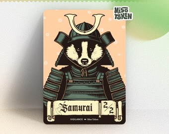 Samurai Token MTG (double Strike or Vigilance) - Etsy